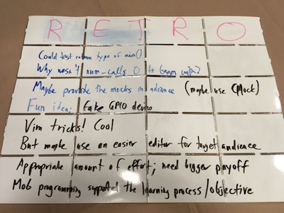 Noteboard: takeaways from Fundamentals of C and Embedded